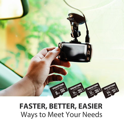 64GB Micro SD Card Pack of 10, A1 V30 for 4K Video Recording, Ideal for Surveillance, Security Cameras, Action Cameras, and Drones, 90MB/s Micro SDXC UHS-I Class 10